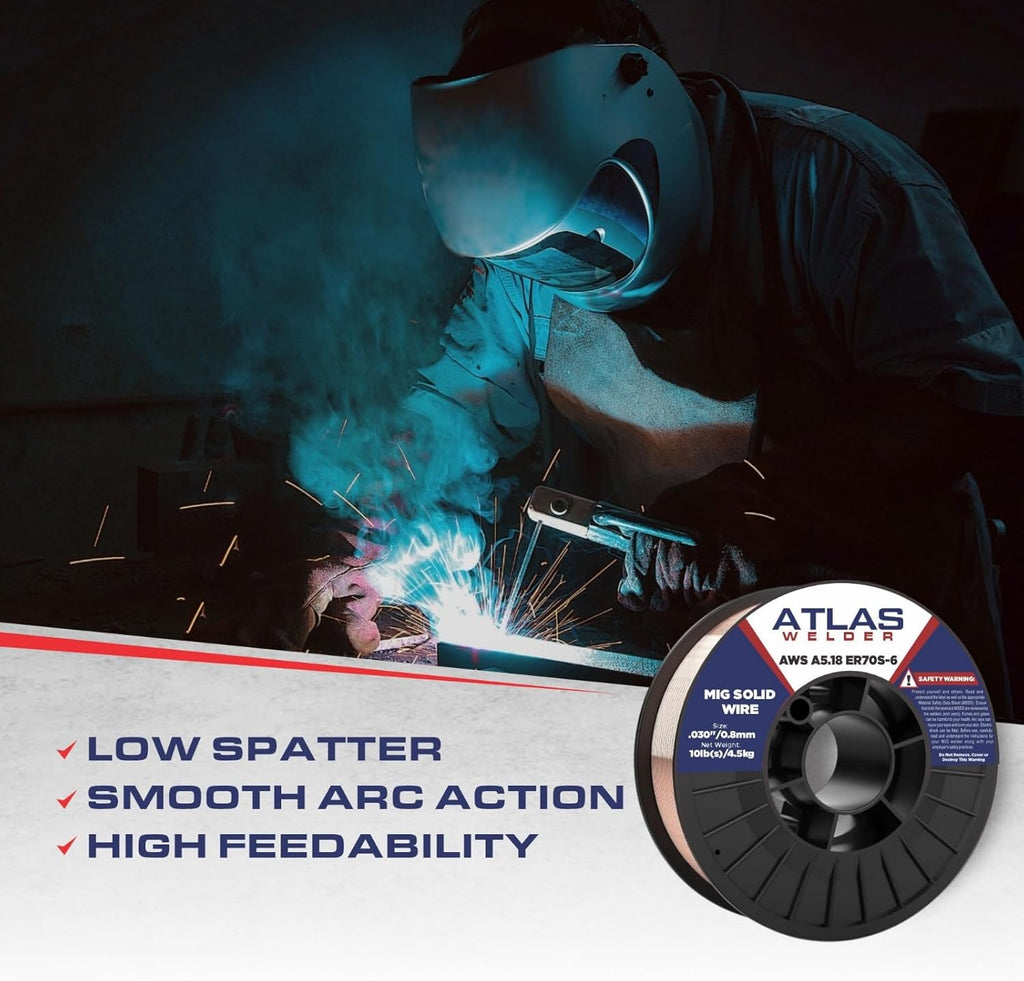 ER70S-6 .030" (08mm - 10lb) MIG Solid Wire