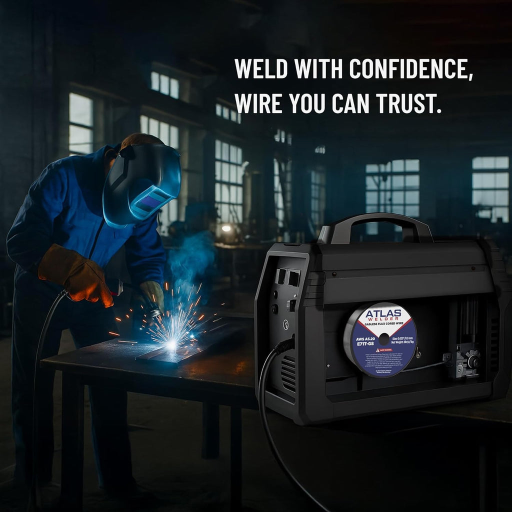 E71T-GS .030" (08mm - 02lb) Gasless Flux Cored Wire