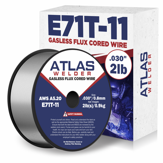 E71T-11 .030" (0.8mm - 2lb) Gasless Flux Cored Wire