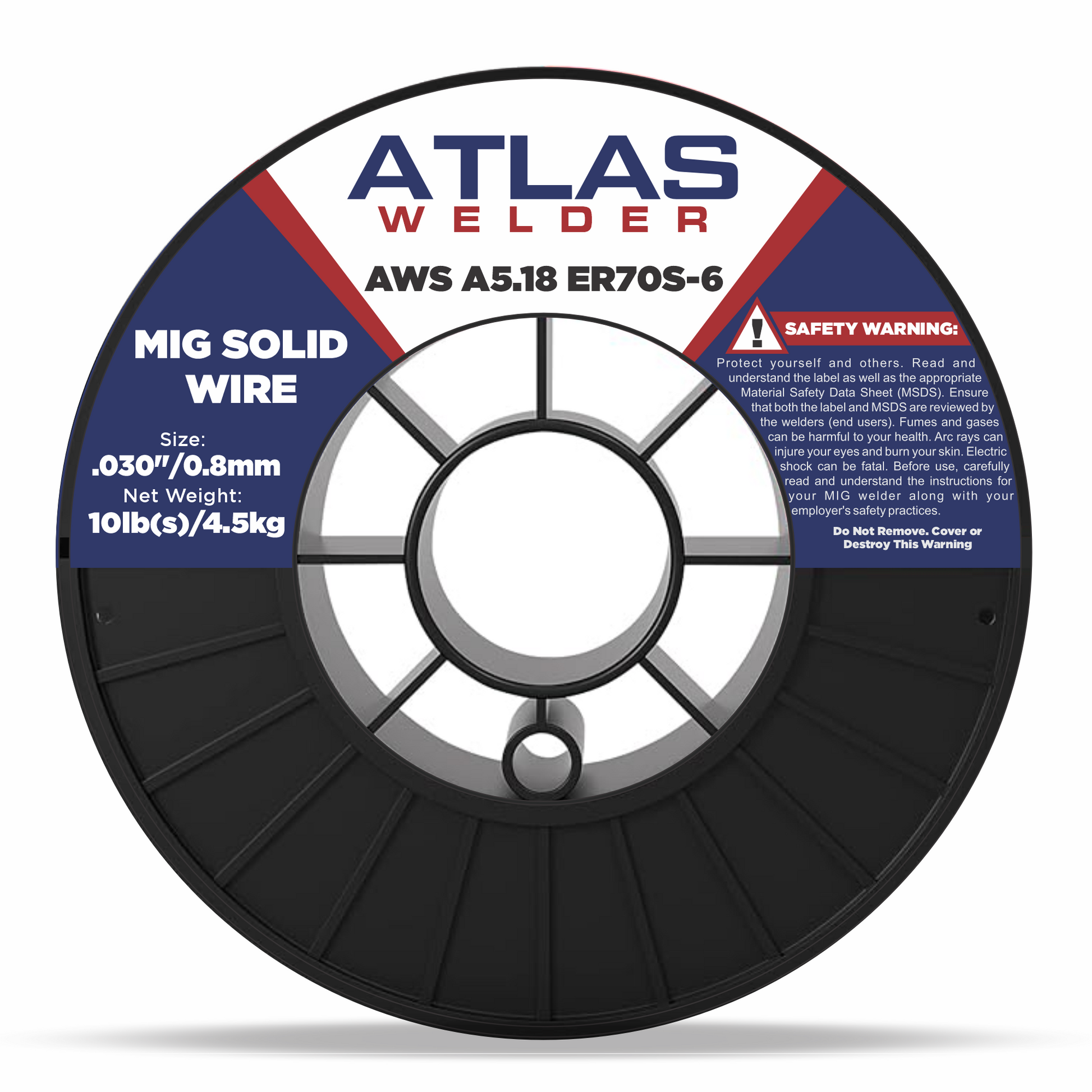 ER70S-6 .030" (08mm - 10lb) MIG Solid Wire