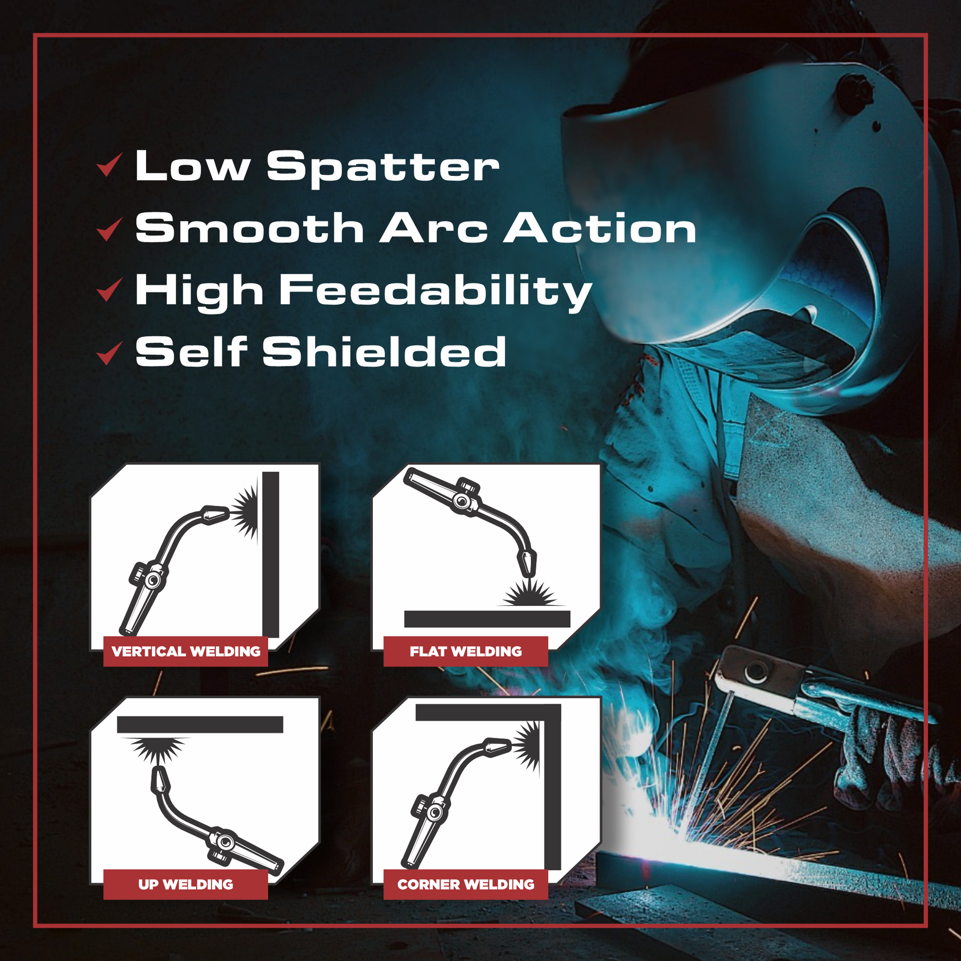 ER70S-6 .030" (08mm - 02lb) MIG Solid Wire