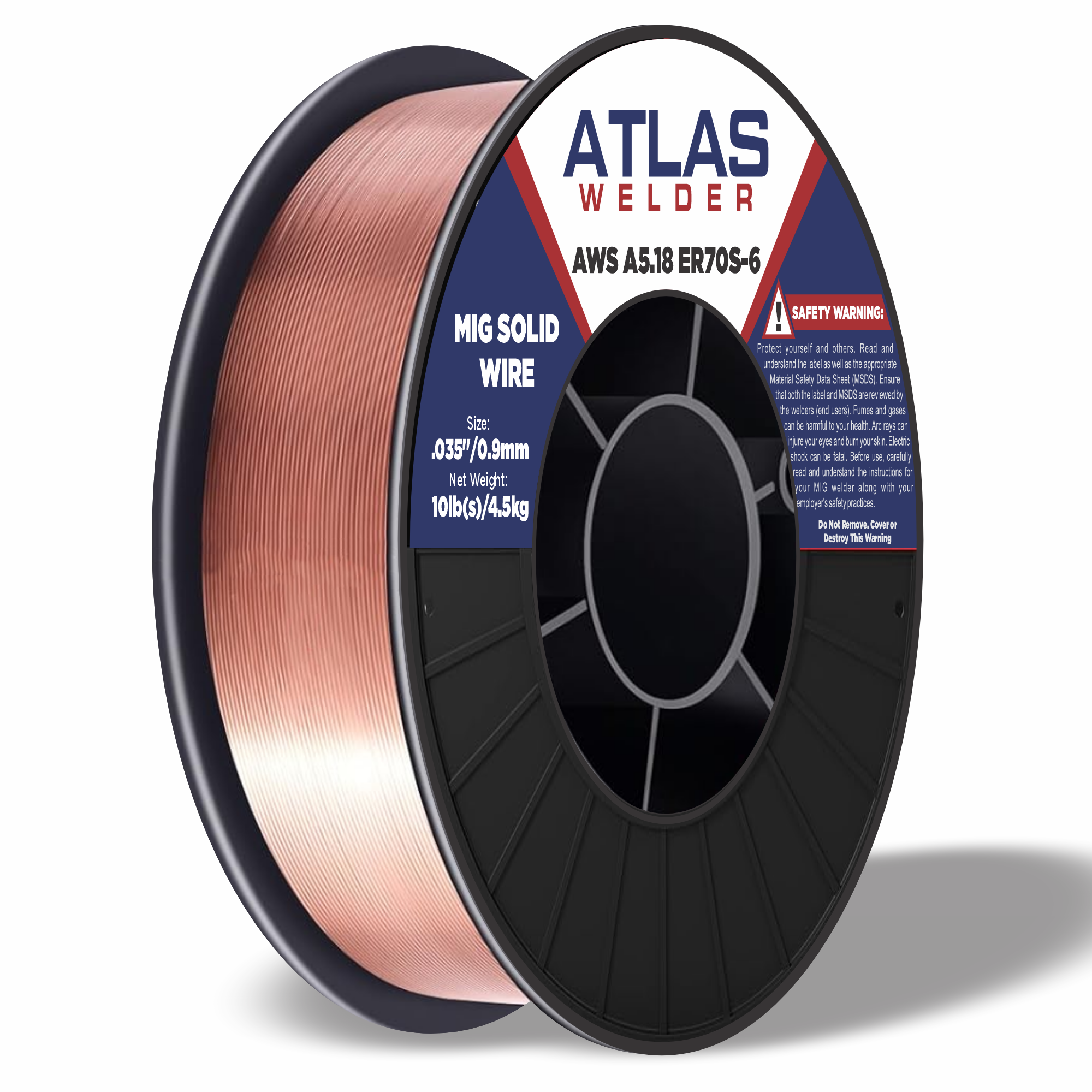 ER70S-6 .035" (09mm - 10lb) MIG Solid Wire