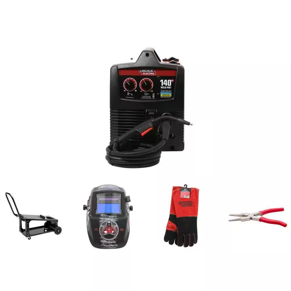 Lincoln Electric Weld-Pak 140 Amp MIG and Flux-Core Wire Feed Welder