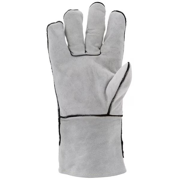 Lincoln Electric Cloth-Lined Leather Welding Gloves