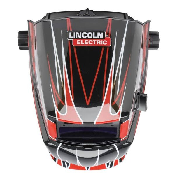 Auto-Darkening Welding Helmet with Variable Shade - Red Fierce Design