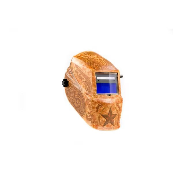 Lincoln Electric Auto-Darkening Welding Helmet with Variable Shade Lens-  Lonestar Design